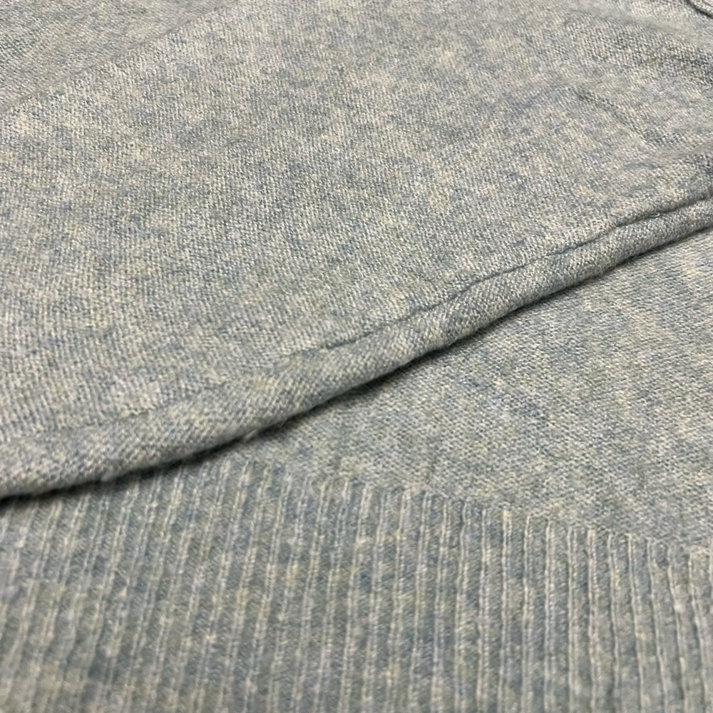 American Eagle Cozy Blue Women's Cowl Neck Sweater - Picture 8 of 8
